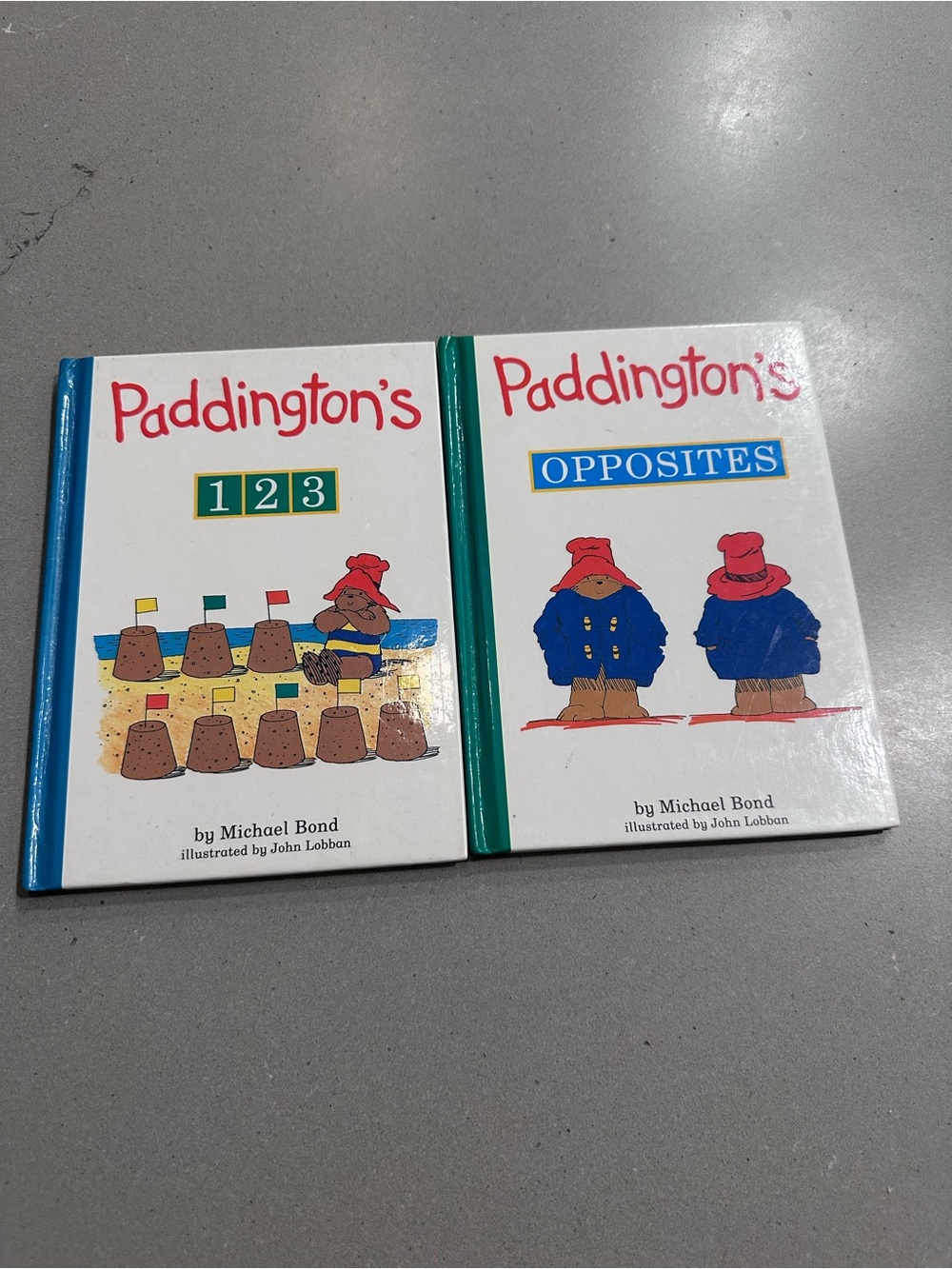 Paddington's 123 & Paddington's Opposites - Set of 2 Kids Books